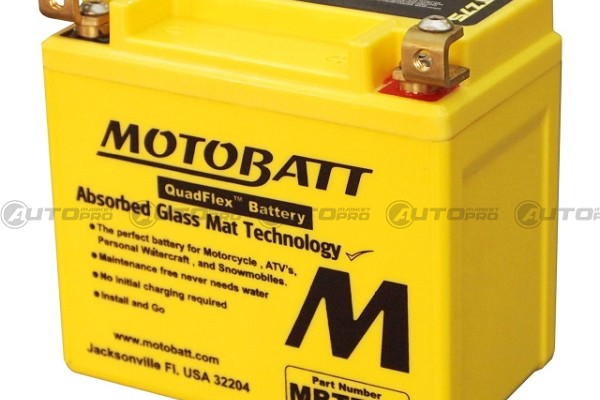 BATTERIA MOTO MOTOBATT AGM MBTZ7S 12V 6,5h YTX5L-BS YTZ6S ETZ7S 6947312400187