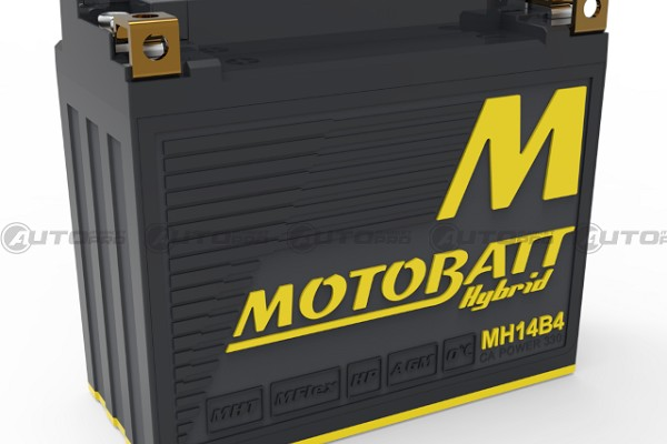 BATTERIA HYBRID MOTO MOTOBATT AGM MH14B4 12V 7,5Ah YT12BBS YT12B4 YT14BBS