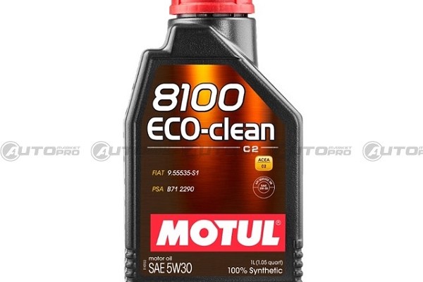 MOTUL 101542 OLIO MOTORE SINTETICO 5W-30 8100 ECO-CLEAN 3374650019154 1 LITRO
