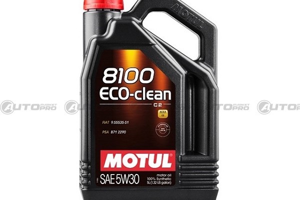 MOTUL 101545 OLIO MOTORE SINTETICO 5W-30 8100 ECO-CLEAN 3374650019178 - 5 LITRI