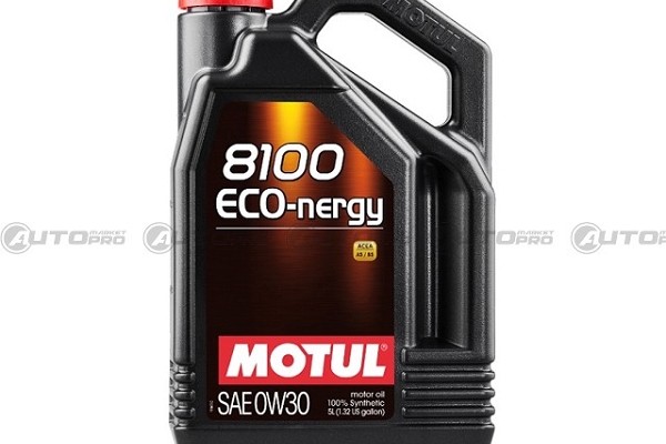 MOTUL 102794 OLIO MOTORE SINTETICO 0W30 8100 ECO-NERGY 3374650238012 5 LITRI