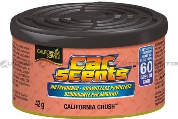CALIFORNIA SCENTS CALIFORNIA CRUSH PROFUMATORE PER AUTO 7638900435023