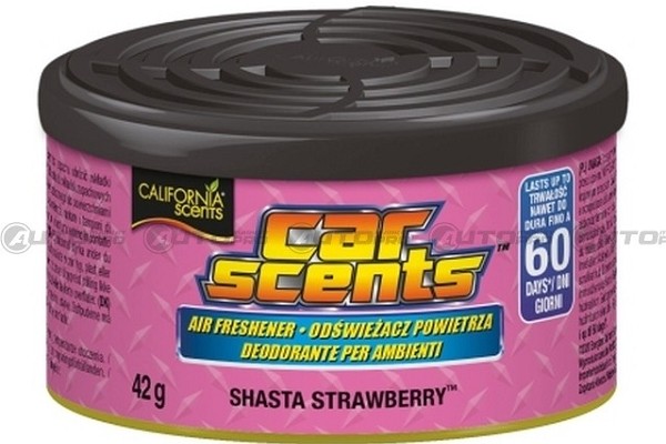 CALIFORNIA SCENTS SHASTA STRAWBERRY PROFUMATORE PER AUTO 7638900435092