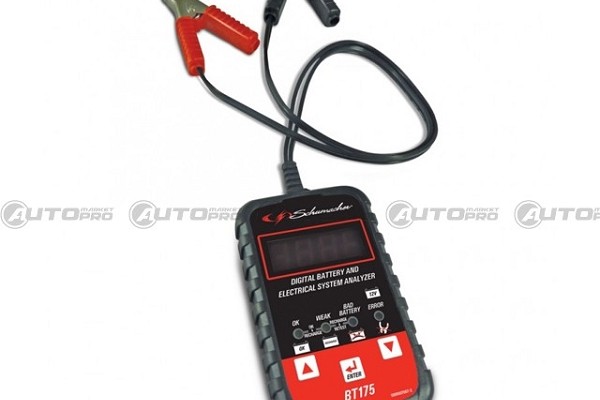 BT175 ELECTROMEM SCHUMACHER TESTER DIGITALE PER BATTERIE 12V