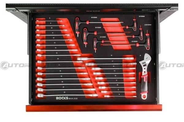 SET DI CHIAVI COMBINATE 6-22MM ROOKS 5906190906816