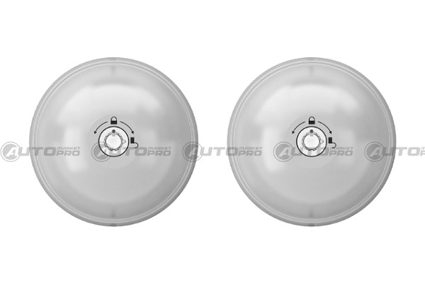 UFO VAN LOCKS SMART DUO 8090S223PB KIT 2 PEZZI, RILSAN® BIANCO CON 3 CHIAVI