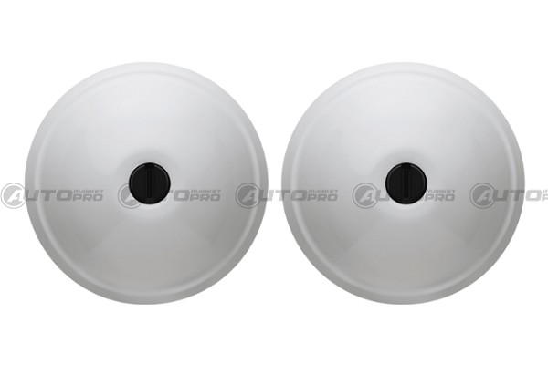 UFO VAN LOCKS EXPERT 8090XP23PB KIT 2 PEZZI, RILSAN® BIANCO CON 3 CHIAVI