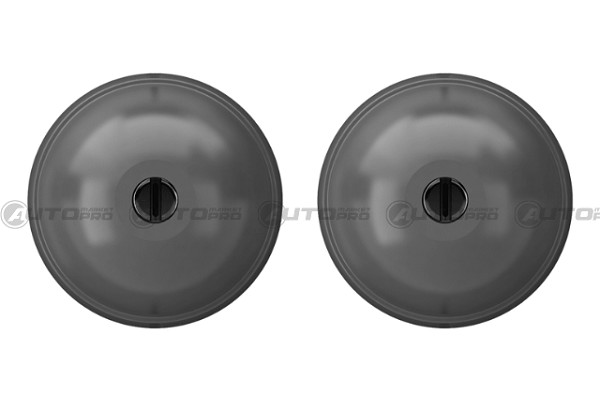 UFO VAN LOCKS EXPERT 8090XP23PG KIT 2 PEZZI, RILSAN® GRIGIO CON 3 CHIAVI