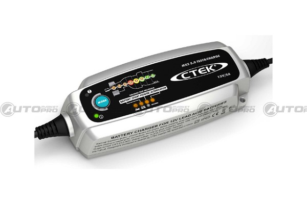 CARICABATTERIE CTEK MXS 5.0 TEST&CHARGE