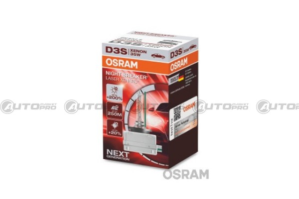LAMPADINA OSRAM XENARC NIGHT BREAKER LASER D3S
