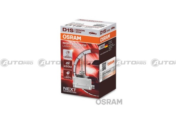 LAMPADINA OSRAM XENARC NIGHT BREAKER LASER D1S