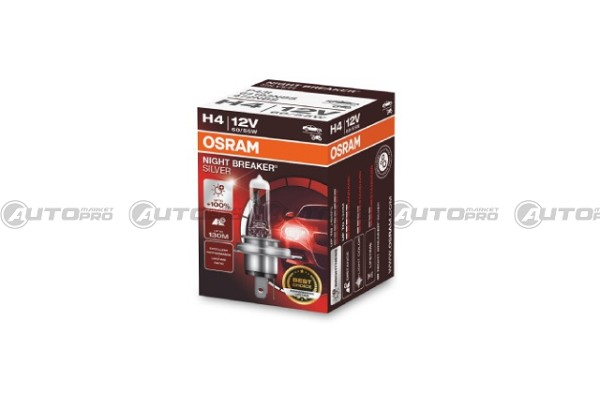 LAMPADINA OSRAM NIGHT BREAKER SILVER H4