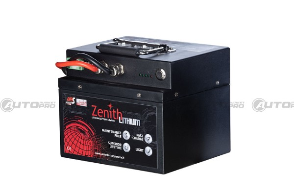 BATTERIA AL LITIO ZLI012035 ZENITH LITHIUM LIFEPO4 DEEP CYCLE 50AH 12,8V