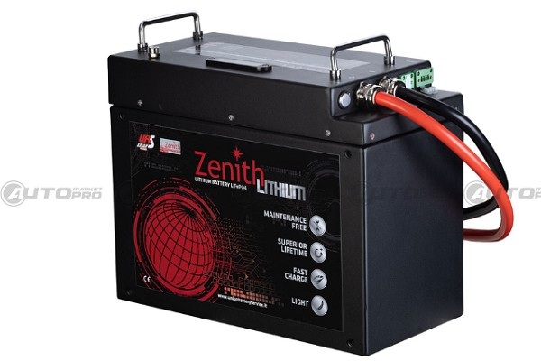 BATTERIA AL LITIO ZLI012100 ZENITH LITHIUM LIFEPO4 DEEP CYCLE 200AH 12,8V