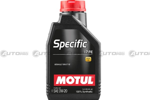 MOTUL 109949 OLIO MOTORE SINTETICO 0W20 SPECIFIC 17FE 3374650299518 1 LITRO