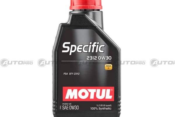 MOTUL 108534 OLIO MOTORE SINTETICO 0W30 2312 3374650257860 1 LITRO
