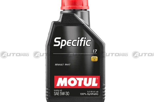 MOTUL 109840 OLIO MOTORE SINTETICO 5W-30 SPECIFIC 17 3374650298078 1 LITRO