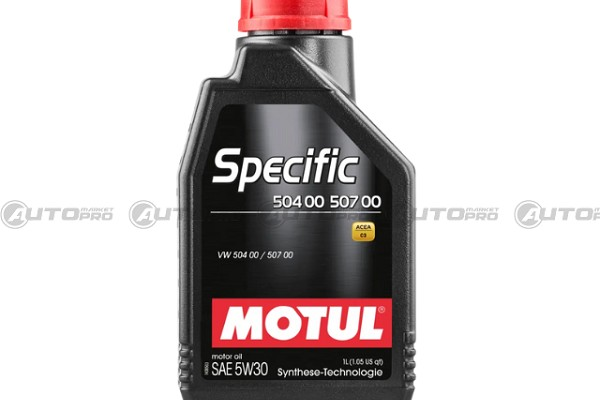 MOTUL 106374 OLIO MOTORE SINTETICO 5W-30 SPECIFIC 504 00 507 00 3374650257693 1 LITRO