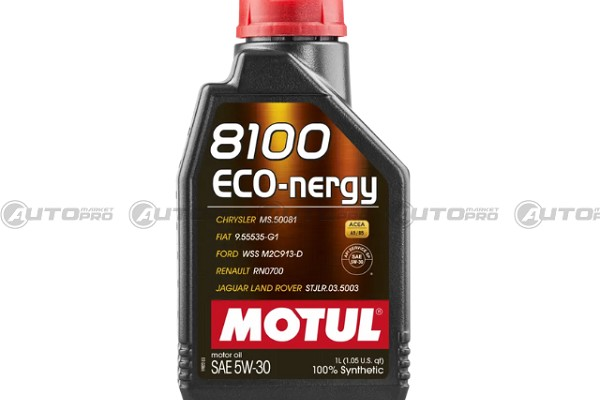 MOTUL 102782 OLIO MOTORE SINTETICO 5W-30 8100 ECO-NERGY A5/B5 3374650237909 1 LITRO