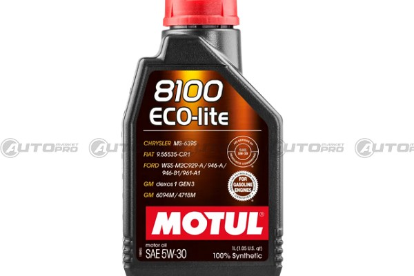 MOTUL 108212 OLIO MOTORE SINTETICO 5W-30 8100 ECO-LITE 3374650277912 1 LITRO