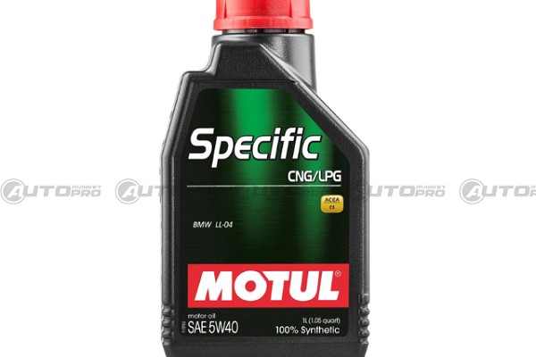 MOTUL 101717 OLIO MOTORE SINTETICO 5W40 SPECIFIC CNG/LPG 3374650021560 1 LITRO