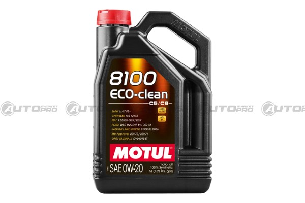 MOTUL 108862 OLIO MOTORE SINTETICO 0W20 ECO-CLEAN 3374650287362 5 LITRI