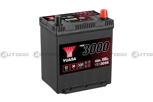 YUASA YBX3056 BATTERIA PER AUTO SMF 36 Ah 330A 12V