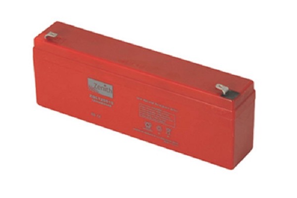 ZENITH ZGL120010 12V 2Ah BATTERIA SEMI-CICLICA AGM A SCARICA LENTA