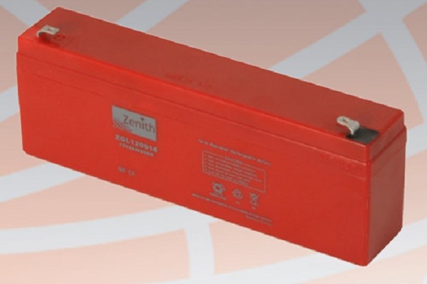 ZENITH ZGL120014 12V 2.40Ah BATTERIA SEMI-CICLICA AGM A SCARICA LENTA