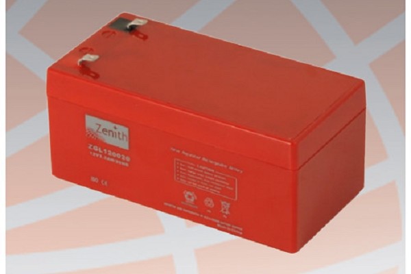 ZENITH ZGL120020 12V 3.20Ah BATTERIA SEMI-CICLICA AGM A SCARICA LENTA