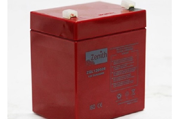 ZENITH ZGL120024 12V 5.00Ah BATTERIA SEMI-CICLICA AGM A SCARICA LENTA