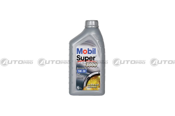OLIO MOTORE MOBIL 5W30 SUPER 3000 X1 FORMULA FE LITRI 1