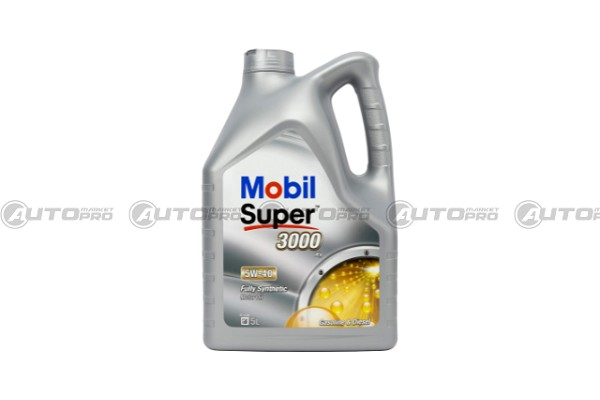 OLIO MOTORE MOBIL 5W40 SUPER 3000 X1 LITRI 5