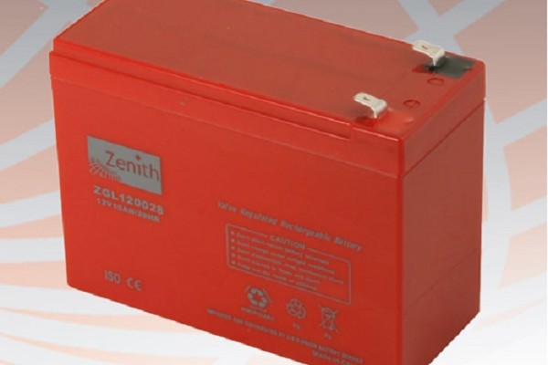 ZENITH ZGL120028 12V 8.5Ah BATTERIA SEMI-CICLICA AGM A SCARICA LENTA