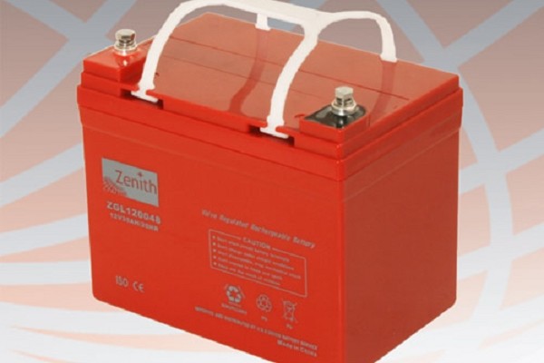 ZENITH ZGL120048 12V 35Ah BATTERIA SEMI-CICLICA AGM A SCARICA LENTA
