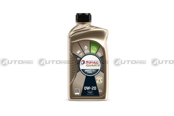 OLIO TOTAL ENERGIES QUARTZ INEO XTRA DYNAMICS 0W20 1 LITRO