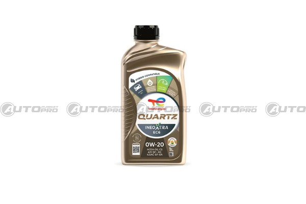 OLIO TOTAL ENERGIES QUARTZ INEO XTRA EC6 0W20 1 LITRO - 2