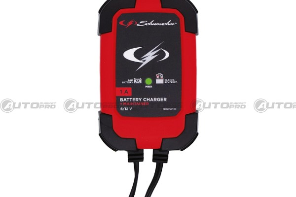 CARICABATTERIE/MANTENITORE DI CARICA SPI1 SCHUMACHER 6/12V 1A IP54 (max. 32 Ah) - 2