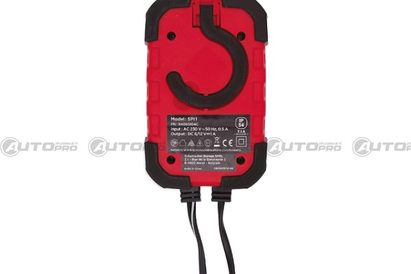 CARICABATTERIE/MANTENITORE DI CARICA SPI1 SCHUMACHER 6/12V 1A IP54 (max. 32 Ah) - 4