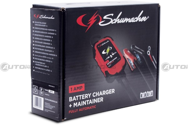 CARICABATTERIE/MANTENITORE DI CARICA SPI1 SCHUMACHER 6/12V 1A IP54 (max. 32 Ah) - 5