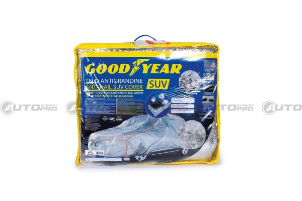 GOODYEAR 77481 TELO ANTIGRANDINE PROTETTIVO PER SUV TAGLIA S/M 460X178X155 CM - 12