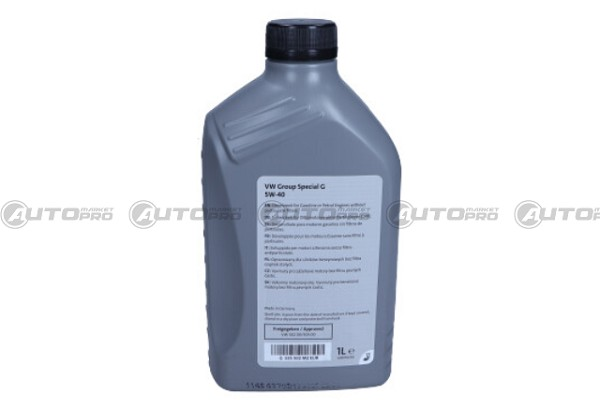 OLIO MOTORE VW VOLKSWAGEN 5W40 SPECIAL G 502.00 - 505.00 GS55502M2 - 2