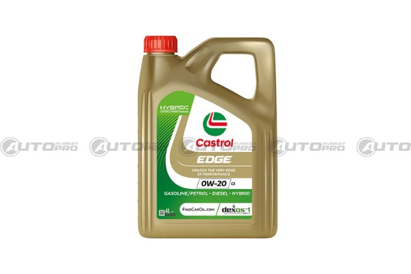 OLIO MOTORE CASTROL EDGE 0W20 C5 TITANIUM FST 4 LITRI