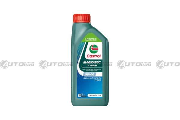 OLIO MOTORE CASTROL MAGNATEC 0W16 HYBRID 1 LITRO AUTO IBRIDA