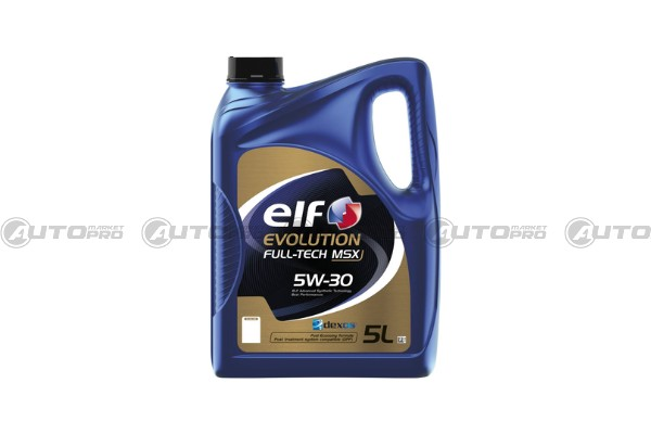 OLIO MOTORE ELF EVOLUTION FULL-TECH MSX 5W30 5 LITRI