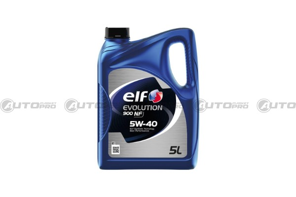 OLIO MOTORE ELF EVOLUTION 900 NF 5W40 5 LITRI