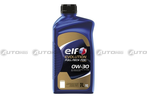 OLIO MOTORE ELF EVOLUTION FULL-TECH FDX 0W30 1 LITRO