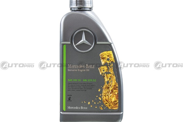 OLIO ORIGINALE MERCEDES-BENZ 5W30 MB229.52 1 1L - SINTETICO ALTA EFFICIENZA