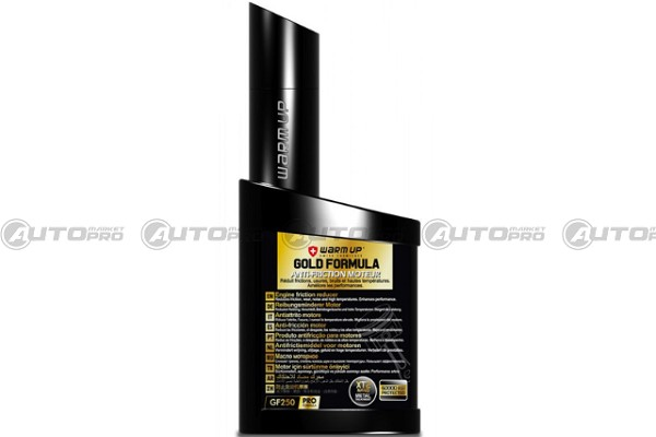 ADDITIVO WARM UP WU-GF250 GOLD FORMULA ATTRITI, USURA E RUMORI MOTORE 250ML