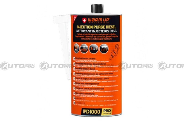 ADDITIVO WARM UP WU-IPD1000 PULITORE INIETTORI DIESEL1 LITRO